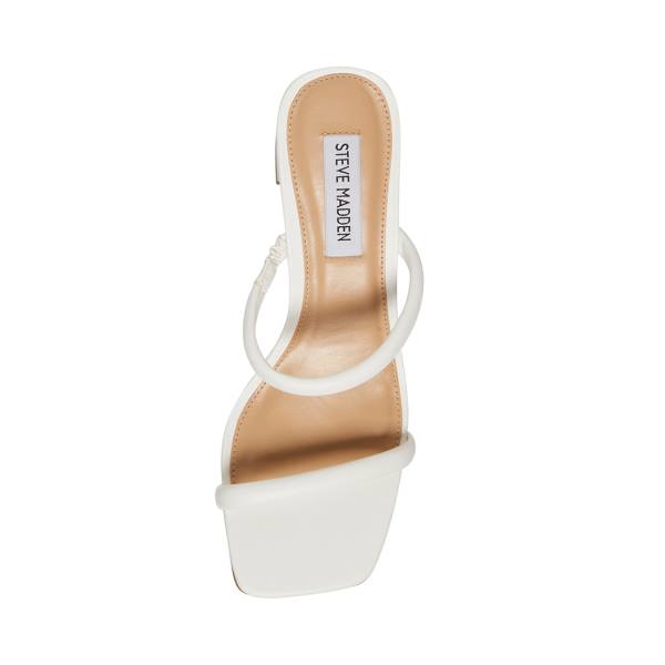 Steve Madden Lilah Women's Heels White | SM-657MP