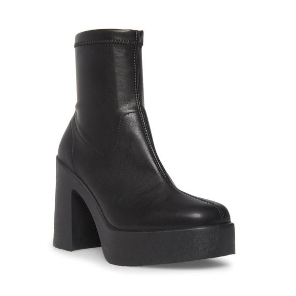 Steve Madden Logic Women's Booties Black | SM-085PI