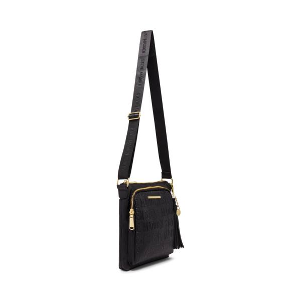 Steve Madden Logo Crossbody Women's Shoulder Bags Black | SM-049LT