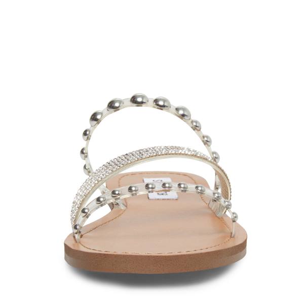 Steve Madden Luciella Women's Sandals Clear | SM-062GW