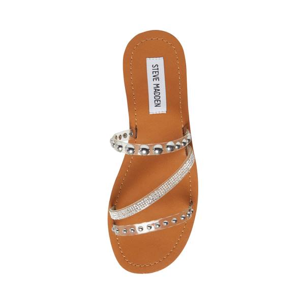 Steve Madden Luciella Women's Sandals Clear | SM-062GW