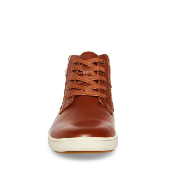 Steve Madden M-fray Cognac Men's Sneakers Brown | SM-078TK