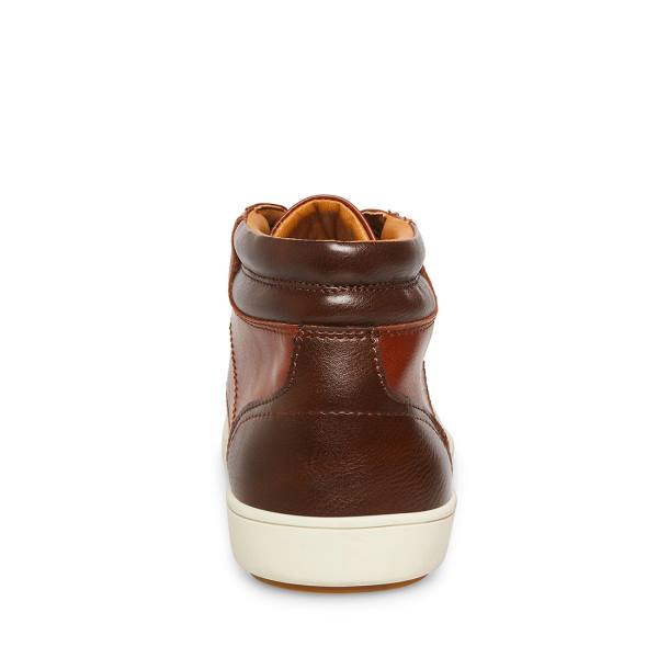 Steve Madden M-fray Cognac Men's Sneakers Brown | SM-078TK