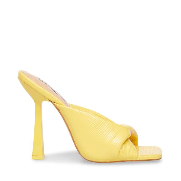 Steve Madden Majorie Women\'s Heels Yellow | SM-804HV