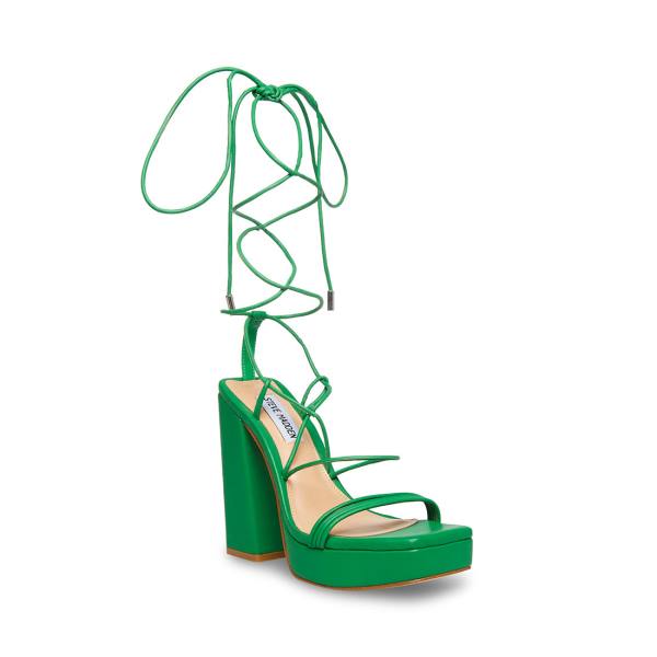 Steve Madden Manzie Women's Heels Green | SM-750YF