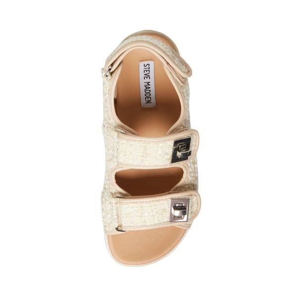 Steve Madden Margie Women's Sandals Beige Multicolor | SM-168QI