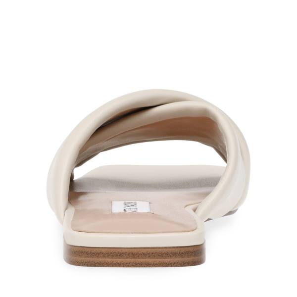 Steve Madden Marshal Bone Women's Sandals Beige | SM-751AT