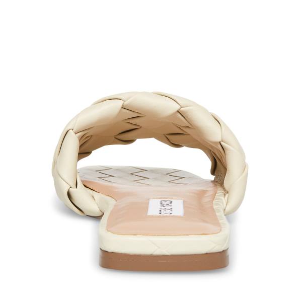 Steve Madden Martine Bone Women's Sandals Beige | SM-371TO