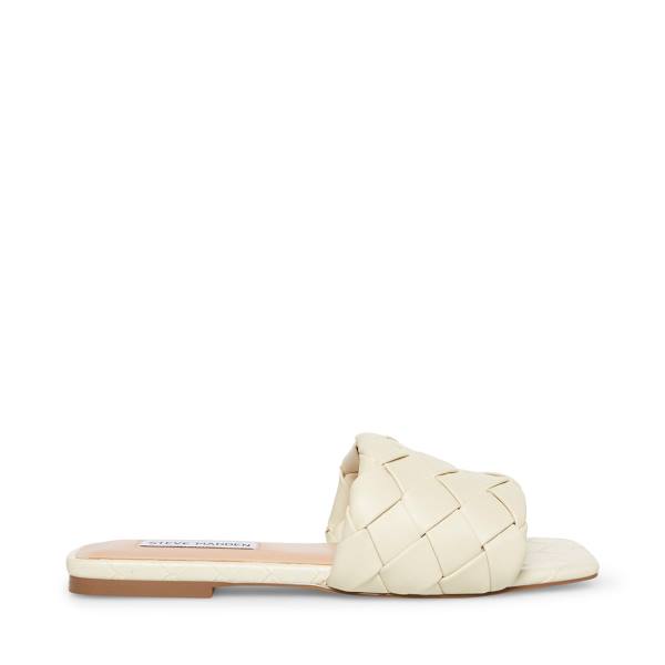 Steve Madden Martine Bone Women\'s Sandals Beige | SM-371TO