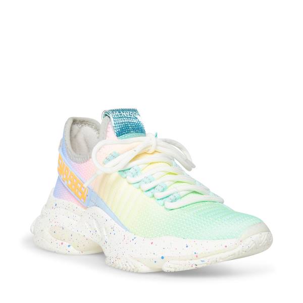 Steve Madden Maxima Rainbow Women's Sneakers Multicolor | SM-935LU