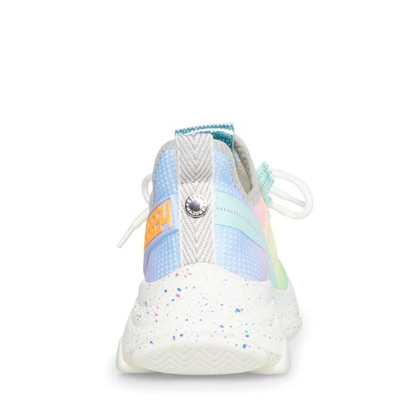 Steve Madden Maxima Rainbow Women's Sneakers Multicolor | SM-935LU