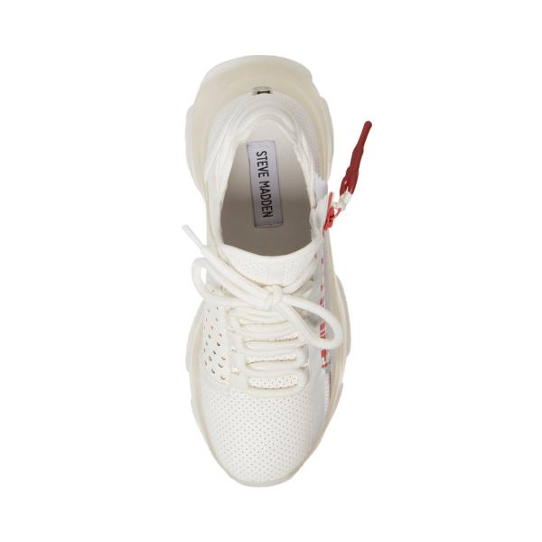 Steve Madden Measure Women's Sneakers White | SM-127ZG