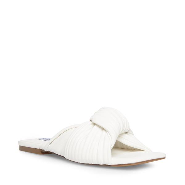 Steve Madden Mentor Women's Sandals White | SM-176VS