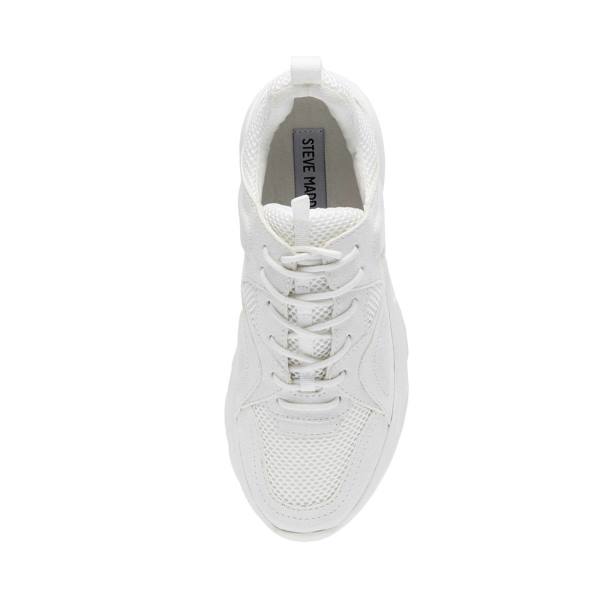 Steve Madden Movement Women's Sneakers White | SM-016BH