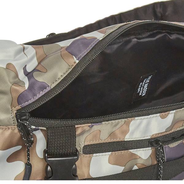 Steve Madden Multi-pocket Sling Camo Men's Shoulder Bags Black | SM-208ZJ