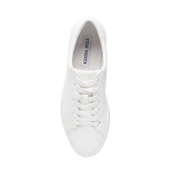 Steve Madden Mutual Women's Sneakers White | SM-617LS