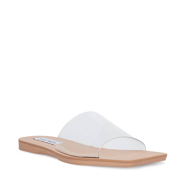 Steve Madden Nixi Women's Sandals Clear | SM-706XK