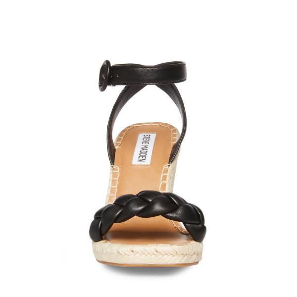 Steve Madden Novah Women's Sandals Black | SM-401TD