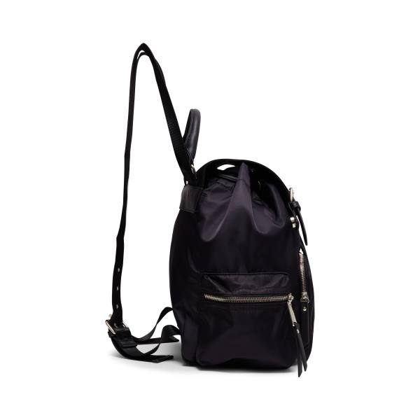 Steve Madden Nylon Women's Backpacks Black | SM-074TG