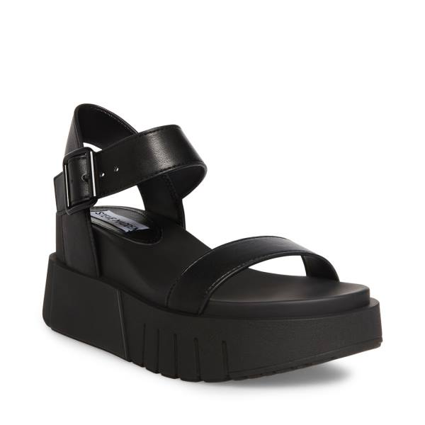 Steve Madden Pastry Women's Sandals Black | SM-495VH