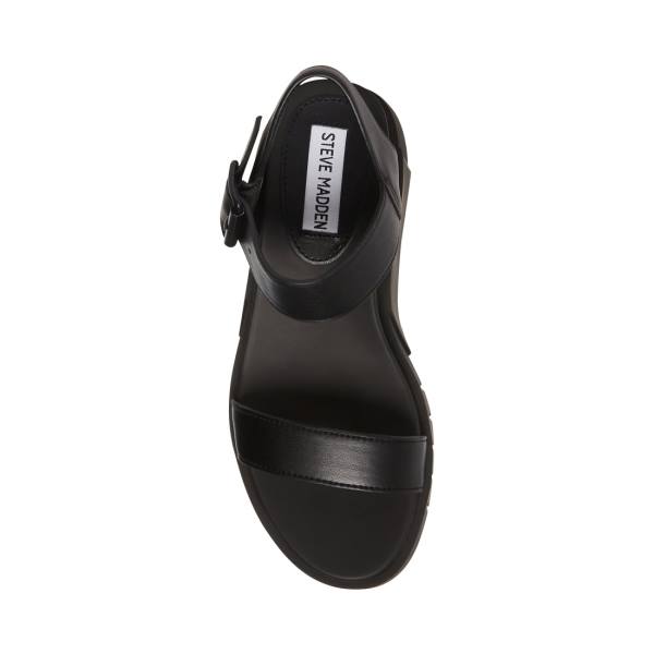 Steve Madden Pastry Women's Sandals Black | SM-495VH