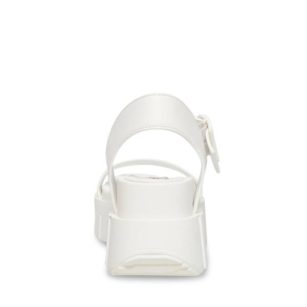 Steve Madden Pastry Women's Sandals White | SM-952ZU