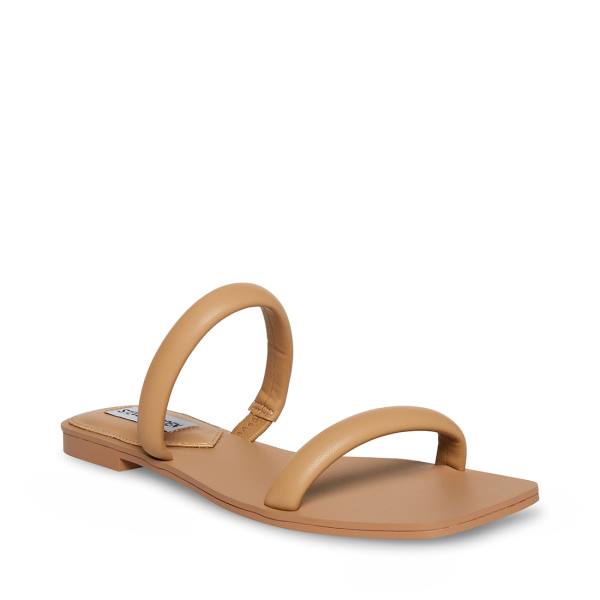 Steve Madden Pedra Tan Women's Sandals Brown | SM-423BY