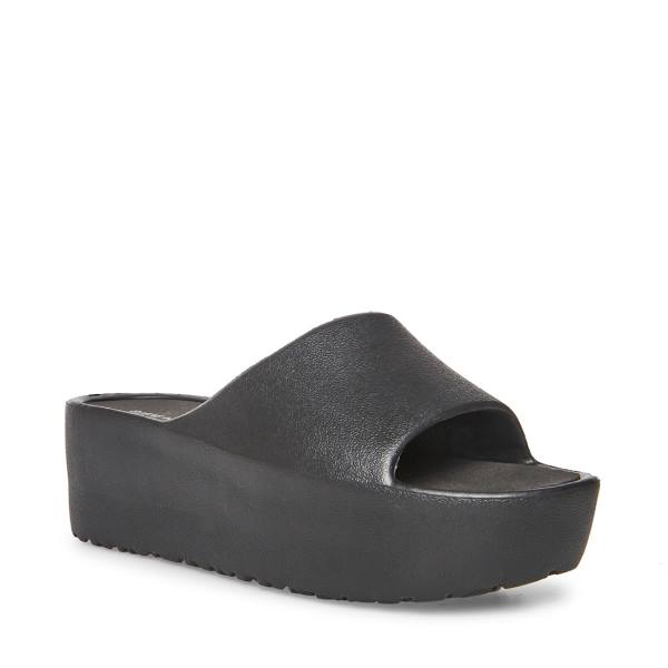 Steve Madden Peerless Women's Sandals Black | SM-306HN