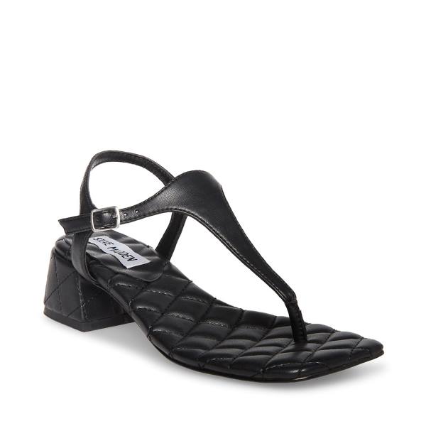 Steve Madden Pepper Women's Sandals Black | SM-728HA