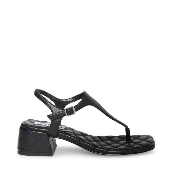 Steve Madden Pepper Women\'s Sandals Black | SM-728HA