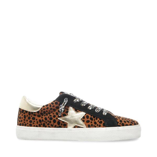 Steve Madden Philosophy Leopard Women\'s Sneakers Leopard Multicolor | SM-576YS