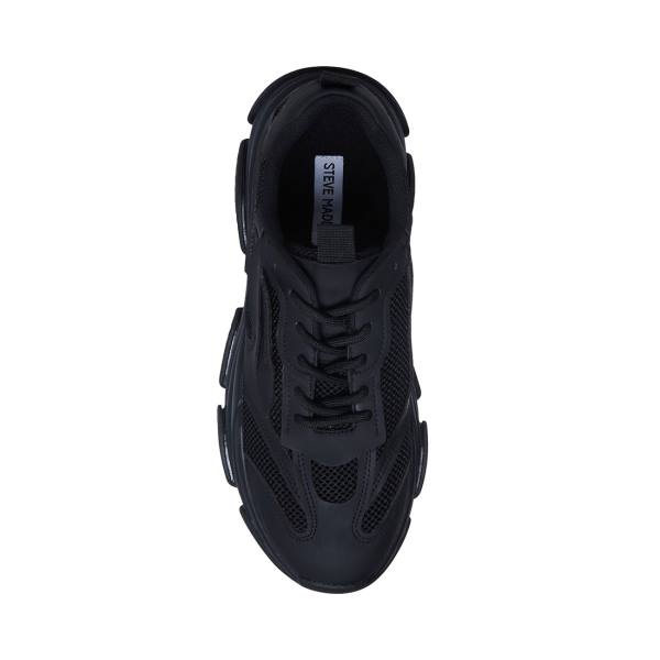 Steve Madden Possess Men's Sneakers Black | SM-578BL