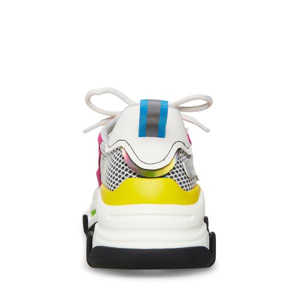 Steve Madden Possession Bright Women's Sneakers Light Multicolor | SM-604MB