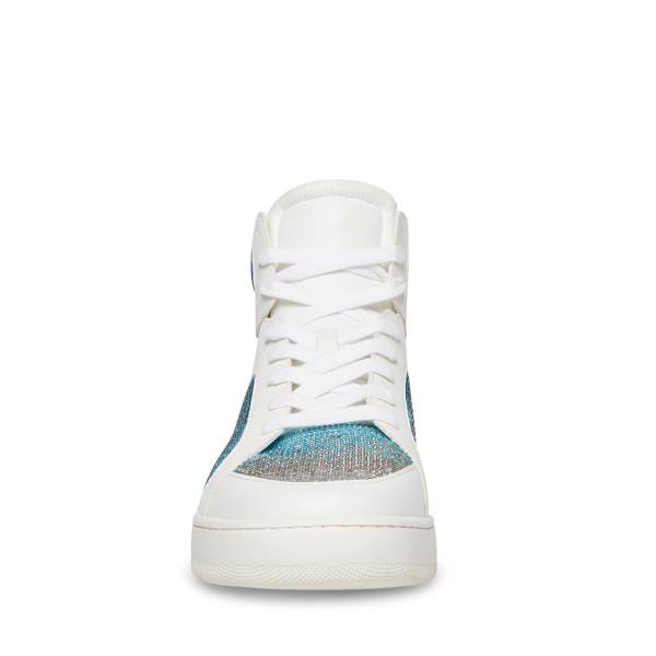 Steve Madden Radnor Men's Sneakers Blue White | SM-089IE