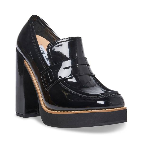 Steve Madden Randy Patent Women's Heels Black | SM-694UP