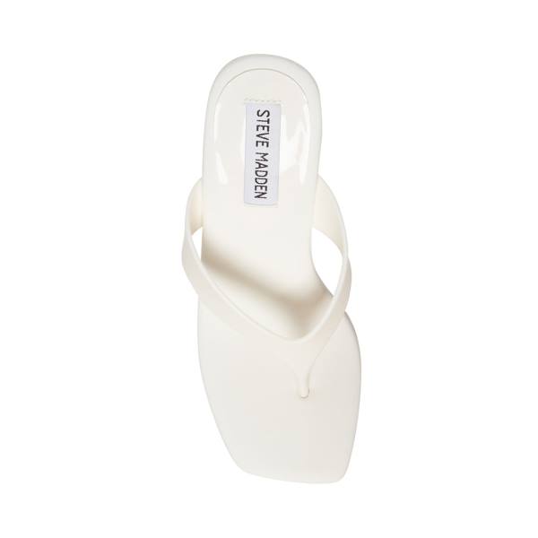 Steve Madden Refined Women's Sandals White | SM-971VT