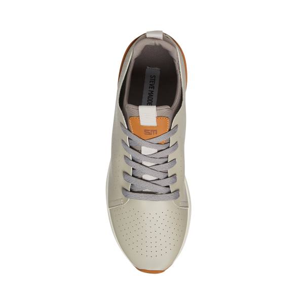 Steve Madden Revolve Men's Sneakers Grey | SM-523AN