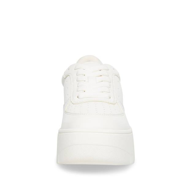 Steve Madden Rocket Women's Sneakers White | SM-193ZT