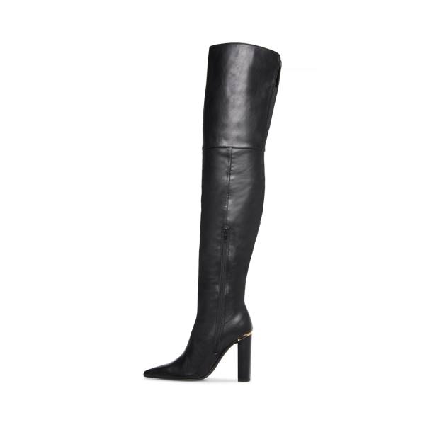 Steve Madden Russo Women's Boots Black | SM-813IQ