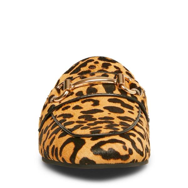 Steve Madden Rylie Leopard Women's Flat Shoes Leopard | SM-729QY