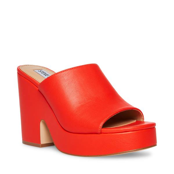 Steve Madden Sally Women's Heels Red | SM-704WT