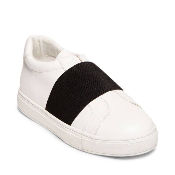 Steve Madden Sand Women's Sneakers White / Black | SM-389RM