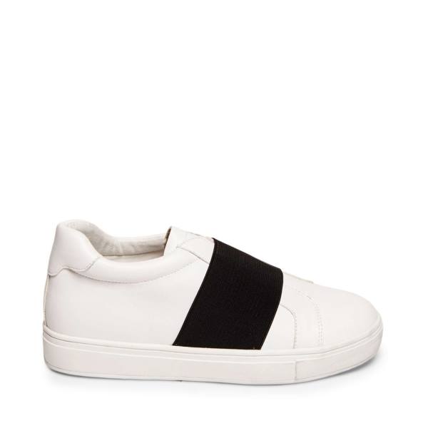 Steve Madden Sand Women\'s Sneakers White / Black | SM-389RM