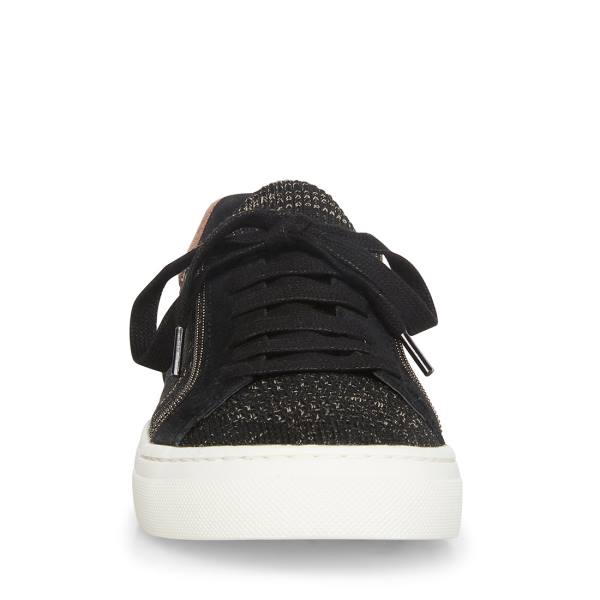 Steve Madden Sanford Women's Sneakers Black Multicolor | SM-170ES