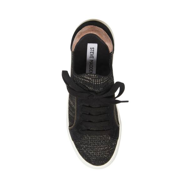 Steve Madden Sanford Women's Sneakers Black Multicolor | SM-170ES