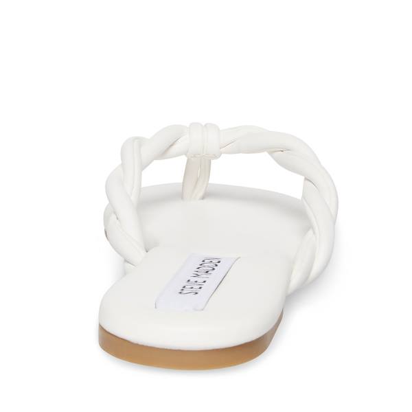 Steve Madden Saylor Women's Sandals White | SM-431IR