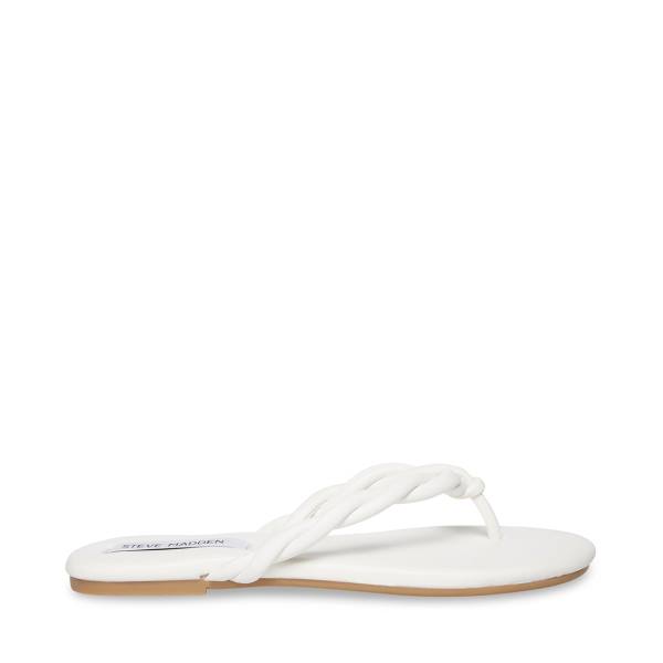 Steve Madden Saylor Women\'s Sandals White | SM-431IR