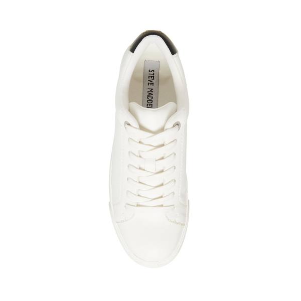 Steve Madden Scout Women's Sneakers White Black | SM-410JX