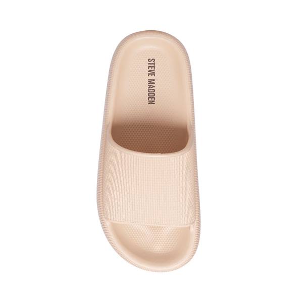 Steve Madden Scuba Tan Women's Sandals Beige | SM-253VR