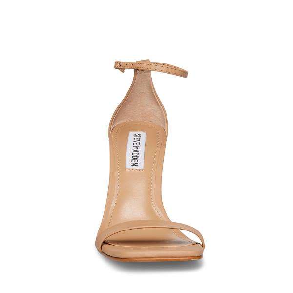 Steve Madden Shaye Natural Women's Heels Beige | SM-854OM